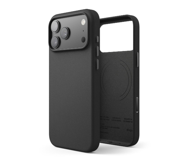 Elago MagSafe Leather Case do iPhone 17 PRO Max Black ES17MSLE69PRO-BK - 1360558 - zdjęcie